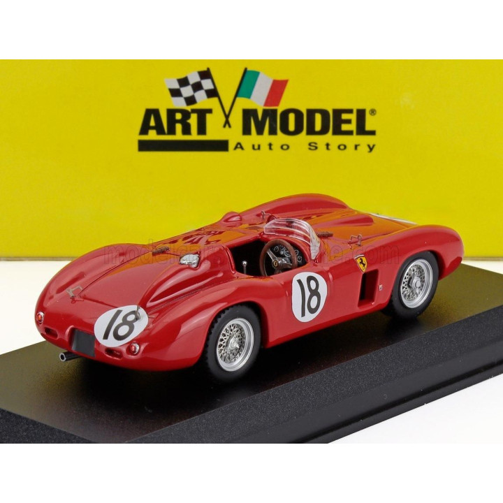 ART MODEL FERRARI 860 MONZA sn0602 N 18 2nd 12h SEBRING 1956 LUIGI MUSSO - HARRY SCHELL - RED 1/43