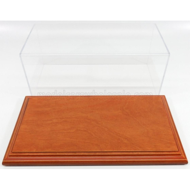 ATLANTIC VETRINA DISPLAY BOX MOLSHEIM BASE IN LEGNO - WOOD CHERRY BASE - Lungh.LENGHT cm 32.5 X Largh.WIDTH cm 16.5 X Alt.HEIGHT