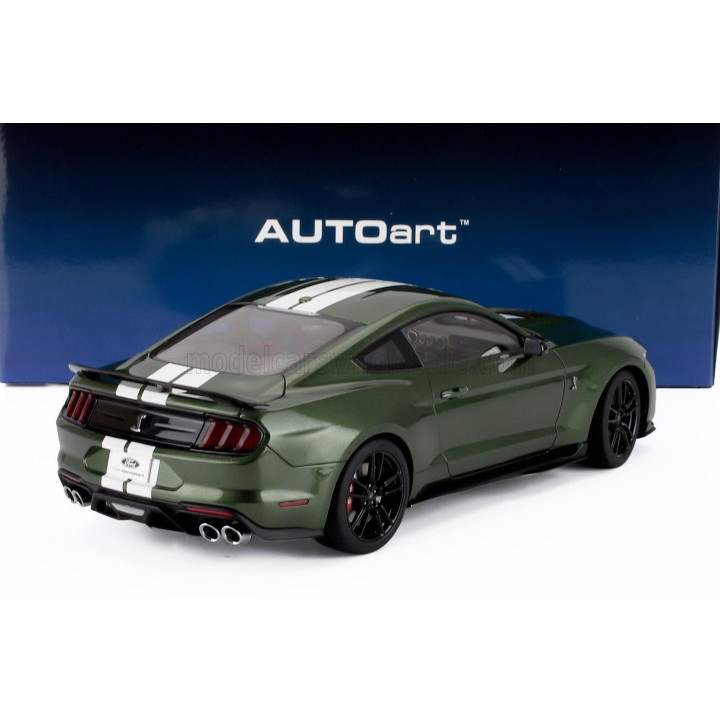 AUTOART FORD USA MUSTANG SHELBY GT500 COUPE 2023 - ERUPTION GREEN 1/18
