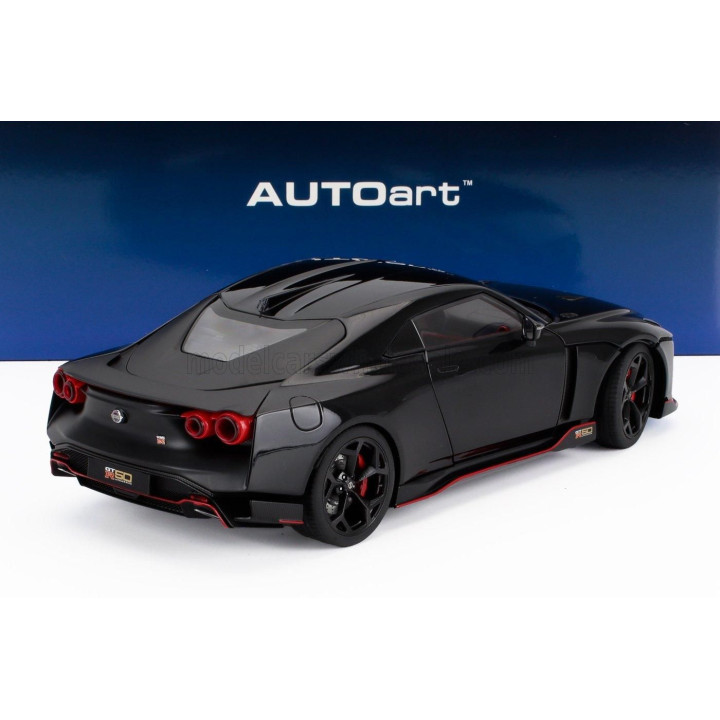 AUTOART NISSAN GT-R50 BY ITALDESIGN 2021 - 2 TONE BLACK 1/18