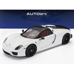 AUTOART PORSCHE 918 SPYDER WEISSACH PACKAGE 2013 - WHITE 1/18