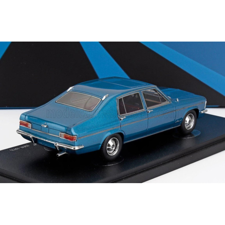 AVENUE43 OPEL ADMIRAL B HATCHBACK LIMOUSINE GERMANY 1972 - BLUE MET 1/43