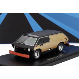 AVENUE43 BRUBAKER BOX VAN USA  1972 - GOLD BLACK 1/43
