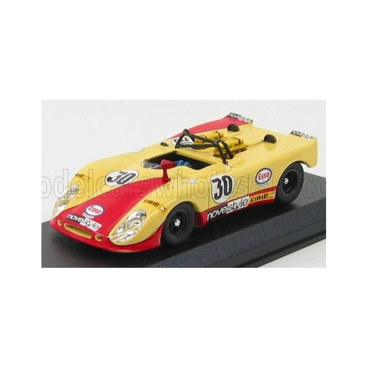 BEST MODEL PORSCHE FLUNDER LE MANS 1971 N 30 COSSON LEUZE - YELLOW RED 1/43