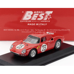 BEST MODEL FERRARI 250LM 3.3L V12 TEAM EQUIPE NATIONALE BELGE N 23 24h LE MANS 1964 PIERRE DUMAY - GERARD LANGLOIS VAN OPHEM - R