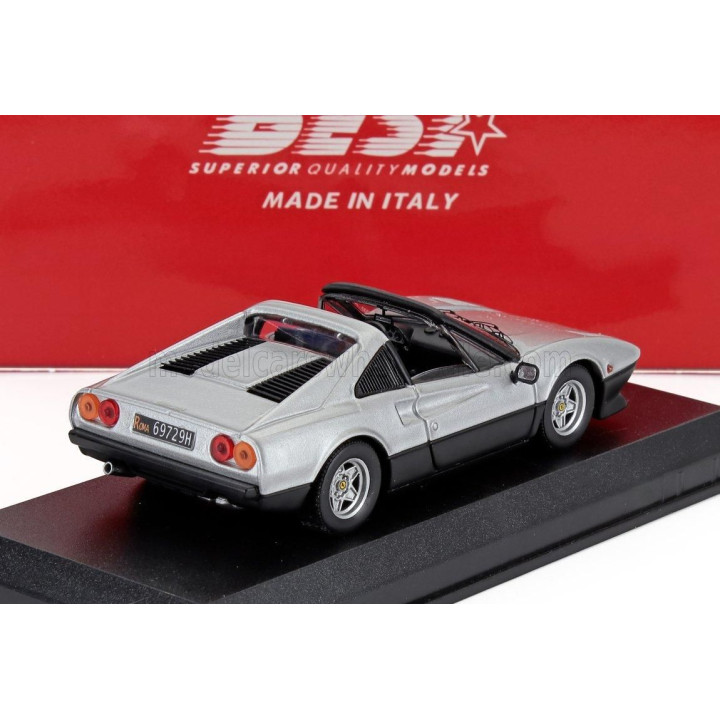 BEST MODEL FERRARI 308 GTS 1982 -  PERSONAL CAR OF ALBERTO MANTOVANI - SILVER 1/43