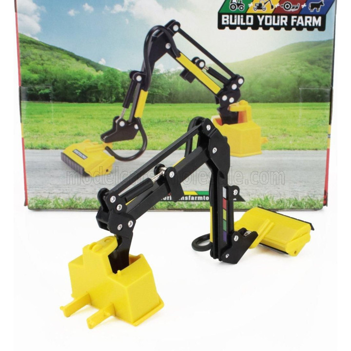 BRITAINS ACCESSORIES HEDGE CUTTER 2010 - YELLOW BLACK 1/32