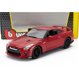 BURAGO NISSAN GT-R (R35) COUPE 2017 - RED 1/24