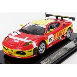 BURAGO FERRARI F430GT 4.0L V8 TEAM BMS SCUDERIA ITALIA N 97 2nd LMGT2 CLASS 24h LE MANS 2008 MATTEO MALUCELLI - PAOLO RUBERTI - 