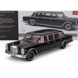 CMC MERCEDES BENZ S-CLASS 600 PULLMAN W100 1963 - BLACK 1/18