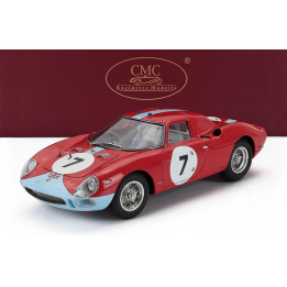 CMC FERRARI 250LM ch. n5895 N 7 WINNER 12h REIMS 1964 GRAHAM HILL - JOACHIM BONNIER - RED 1/18
