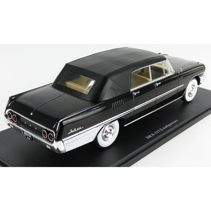 EDICOLA ZIL 111D CABRIOLET CLOSED 1956 - DAMAGE BLISTER BOX - BLACK 1/24