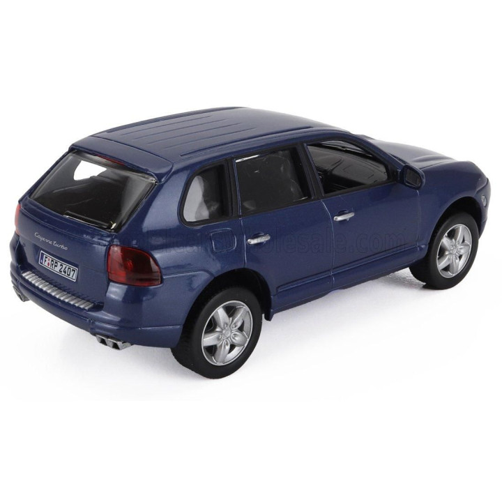 EDICOLA PORSCHE CAYENNE TURBO 2002 - BLUE 1/43