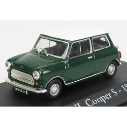 EDICOLA MINI COOPER S 1967 - GREEN WHITE 1/43