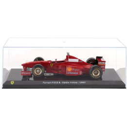 EDICOLA FERRARI F1  F310B N 6 SEASON 1997 EDDIE IRVINE - CON VETRINA - WITH SHOWCASE - RED 1/24