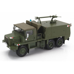 EDICOLA BERLIET GBC 8KT TANKER TRUCK AIRPORT 3-ASSI 1969 - MILITARY GREEN 1/43