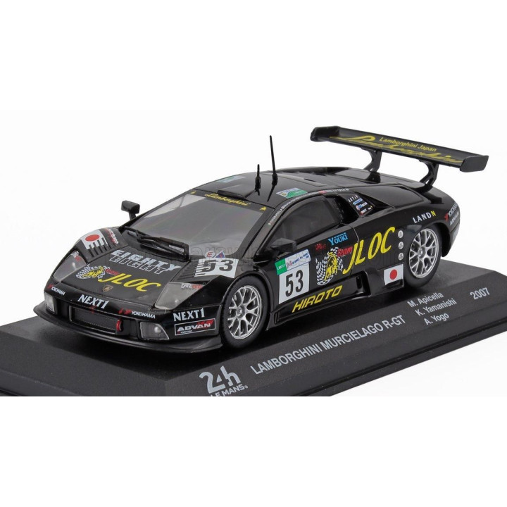 EDICOLA LAMBORGHINI MURCIELAGO R-GT 6.0L V12 TEAM JLOC ISAO NORITAKE N 53 24h LE MANS 2007 KOJI YAMANISHI - ATSUSHI YOGO - MARCO