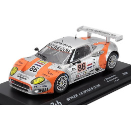 EDICOLA SPYKER C8 SPIDER GT2R 3.8L V8 TEAM SPYKER SQUADRON b.v. N 86 24h LE MANS 2006 JEROEN BLEEKEMOLEN - MIKE HEZEMANS - JONNY
