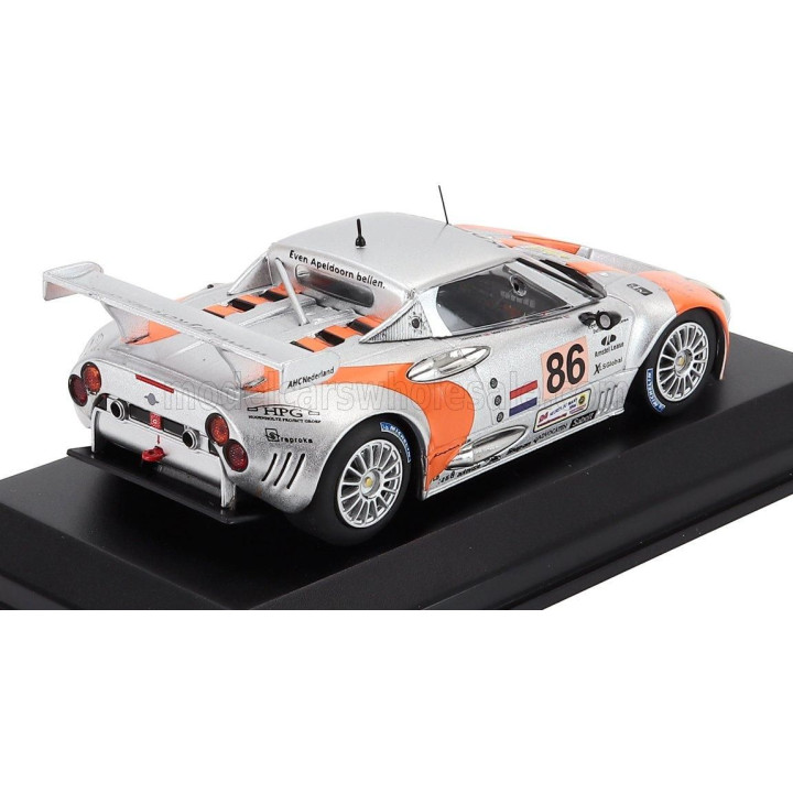 EDICOLA SPYKER C8 SPIDER GT2R 3.8L V8 TEAM SPYKER SQUADRON b.v. N 86 24h LE MANS 2006 JEROEN BLEEKEMOLEN - MIKE HEZEMANS - JONNY