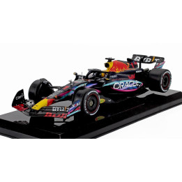 EDICOLA RED BULL F1  RB19 TEAM ORACLE RED BULL RACING N 1 WORLD CHAMPION WINNER MIAMI GP 2023 MAX VERSTAPPEN - BLISTER BOX - MAT