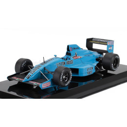 EDICOLA MARCH F1  881 JUDD TEAM LEYTON HOUSE N 16 SEASON 1988 IVAN CAPELLI - BLISTER BOX - LIGHT BLUE 1/24