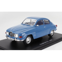 EDICOLA SAAB 96 V4 1970 - CON VETRINA - WITH SHOWCASE - BLUE 1/24