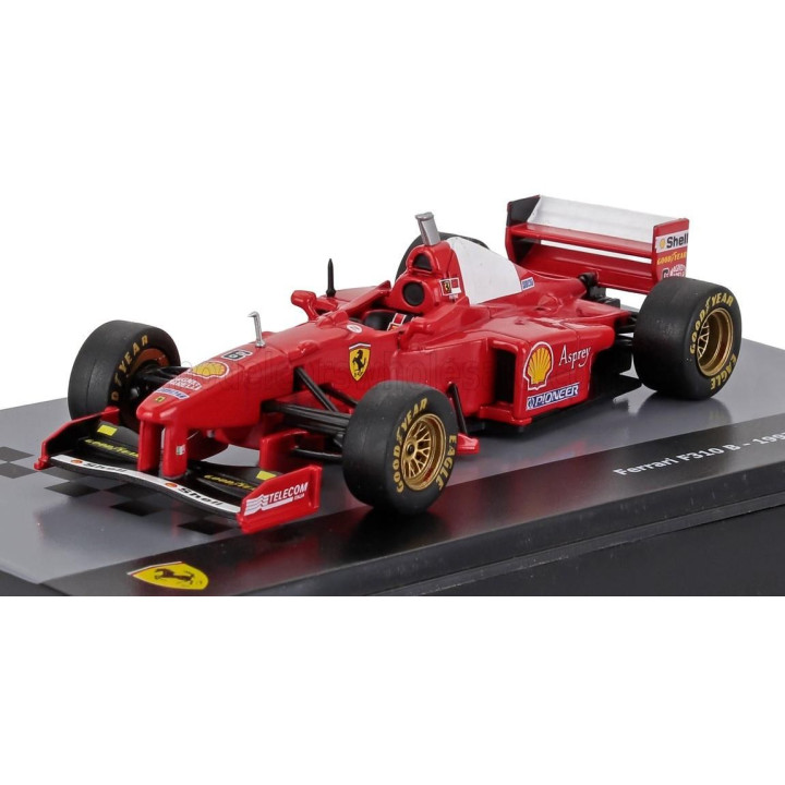 EDICOLA FERRARI F1  F310B N 6 SEASON 1997 EDDIE IRVINE - CON VETRINA - WITH SHOWCASE - RED 1/43