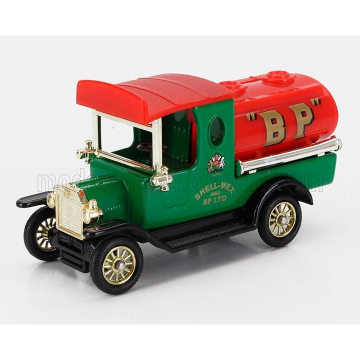 EDICOLA FORD USA MODEL T TANKER TRUCK BP 1922 (cm 6.9) - GREEN RED BLACK 1/45