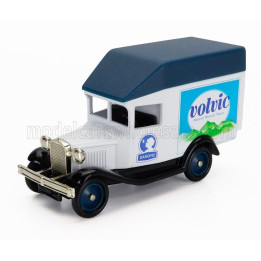 EDICOLA FORD USA MODEL A VAN TRUCK VOLVIC 1930 (cm 8.2) - WHITE BLACK BLUE 1/45