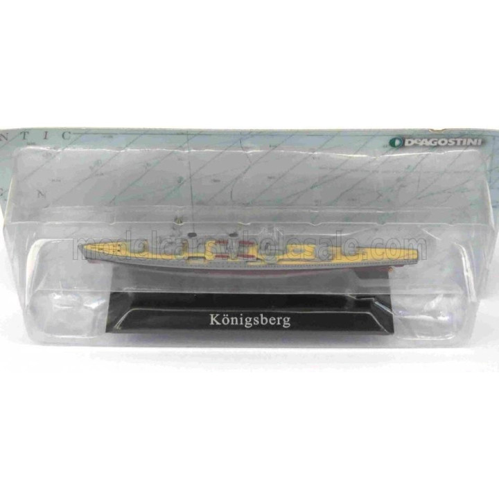 EDICOLA WARSHIP KONISBERG LIGHT CRUISER GERMANY 1926 - MILITARY 1/1250