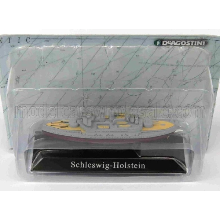 EDICOLA WARSHIP SCHLESWIG HOLSTEIN BATTLESHIP GERMANY 1908 - MILITARY 1/1250