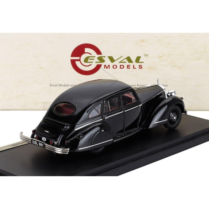 ESVAL MODEL INVICTA BLACK PRINCE SALOON OF CHARLESWORTH 1947 - BLACK 1/43