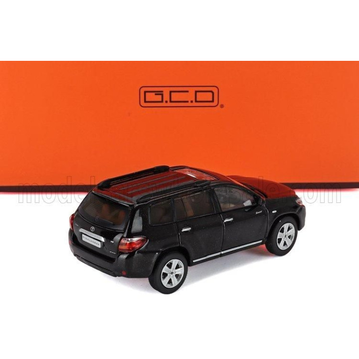 GCD MODELS TOYOTA HIGHLANDER (XU40) 2008 - BLACK 1/64
