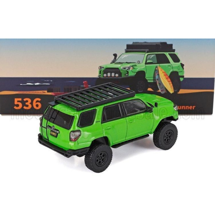 GCD MODELS TOYOTA 4RUNNER WIDEBODY 2018 - GREEN 1/64