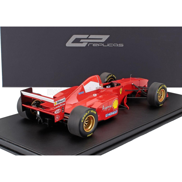 GP REPLICAS FERRARI F1  F310B TEAM SCUDERIA FERRARI MARLBORO N 5 WINNER CANADA GP 1997 MICHAEL SCHUMACHER - CON VETRINA - WITH S