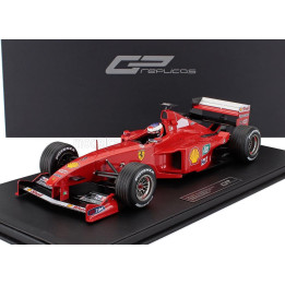 GP REPLICAS FERRARI F1  F399 TEAM SCUDERIA FERRARI N 3 2nd BRAZILIAN GP (with pilot figure) 1999 MICHAEL SCHUMACHER - CON VETRIN