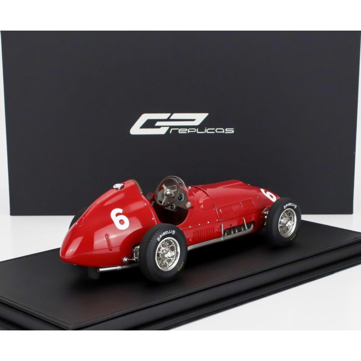 GP REPLICAS FERRARI F1  375 N 6 2nd ITALY MONZA GP 1951 JOSE FROLIAN GONZALEZ - RED 1/18