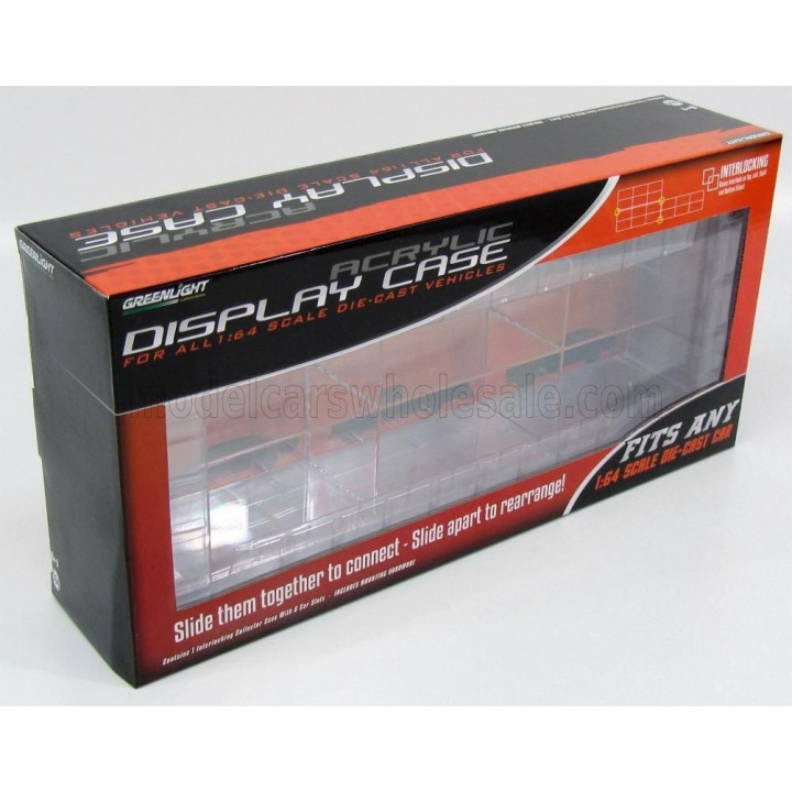 GREENLIGHT VETRINA DISPLAY BOX Lungh.cm 31.0 X Largh.cm 5.8 X Alt.cm 10.8 (lunghezza interna cm.10.0 altezza interna cm 5.0) - P