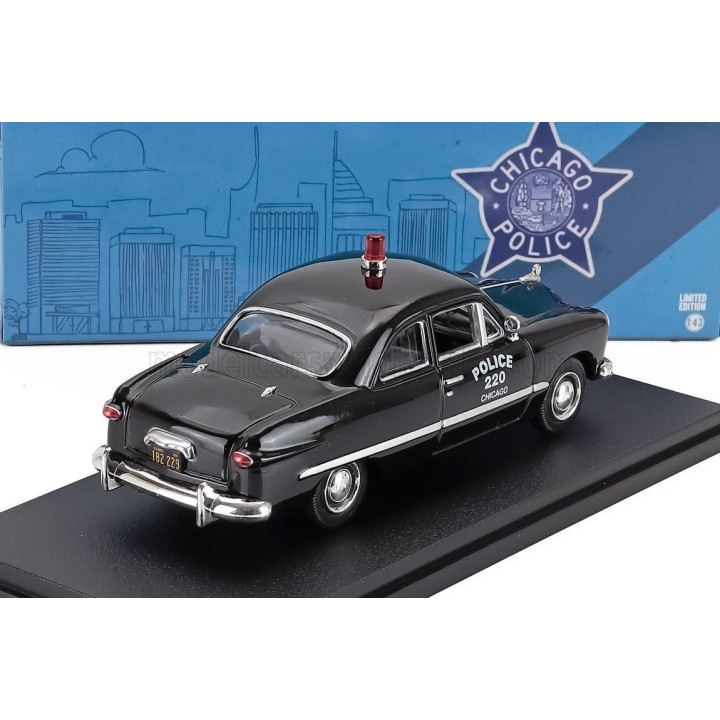 GREENLIGHT FORD USA 1949 CHICAGO POLICE 1949 - BLACK 1/43