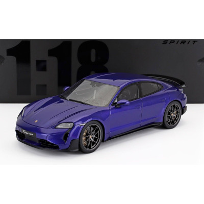 GT SPIRIT PORSCHE TAYCAN TURBO 2023 - PURPLE 1/18