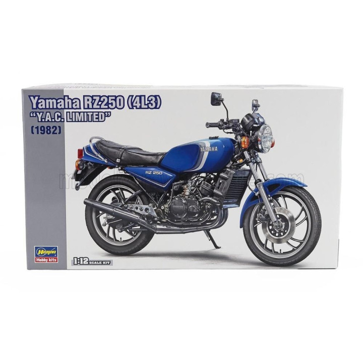 HASEGAWA YAMAHA RZ250 (4L3) Y.A.C. LIMITED 1982 1/12