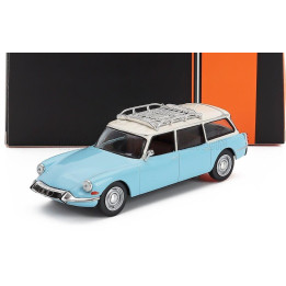 IXO MODELS CITROEN ID19 BREAK SW STATION WAGON 1960 - LIGHT BLUE WHITE 1/43