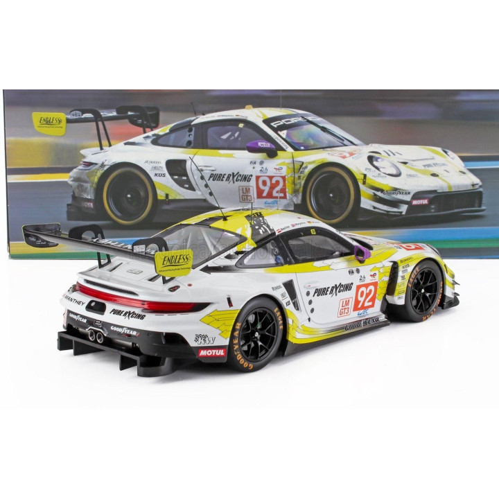 IXO MODELS PORSCHE 911 992 GT3 R TEAM MANTHEY PURE RXCING N 92 24h LE MANS 2024 KLAUS BACHLER - SAINT KITTS - NEVIS MALYKHIN - J