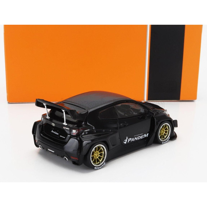 IXO MODELS TOYOTA YARIS GR PANDEM 2022 - BLACK 1/43