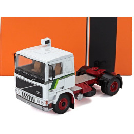 IXO MODELS VOLVO F10 TRACTOR TRUCK 2-ASSI 1983 - WHITE GREEN RED 1/43