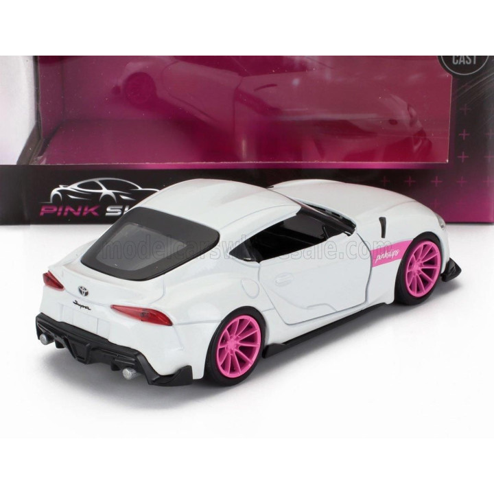JADA TOYOTA SUPRA COUPE 2020 - WHITE MET 1/32