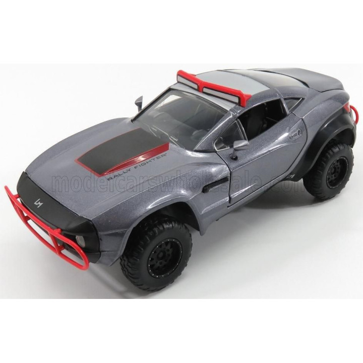 JADA LOCAL MOTORS LETTY'S RALLY FIGHTER 2007 - FAST & FURIOUS 8 2017 - GREY MET RED 1/24