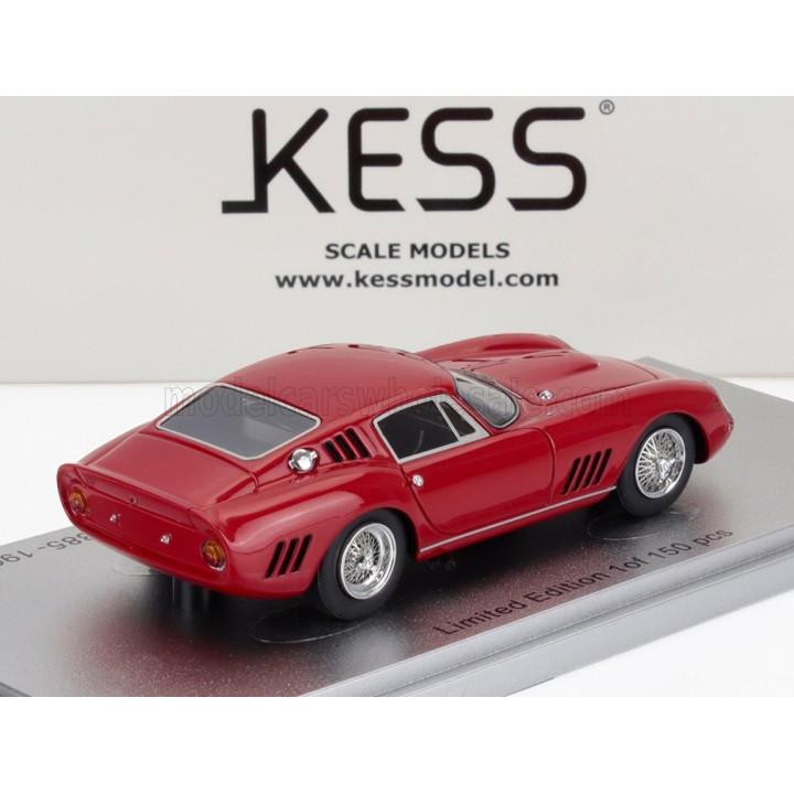KESS MODEL FERRARI 275 GTB/C sn.6885 COMPETIZIONE SPECIALE 1965 - RED 1/43