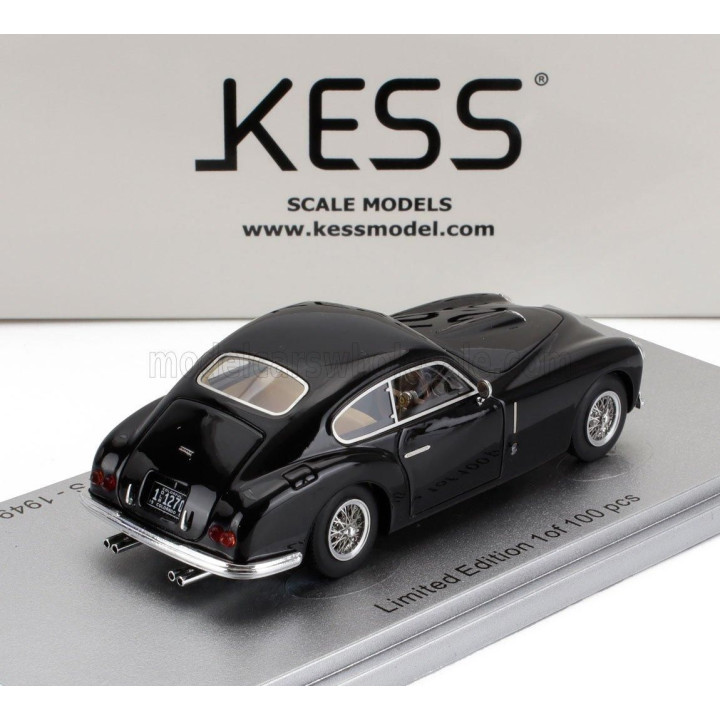 KESS MODEL FERRARI 166 s/n.037S INTER FARINA BERLINETTA 1949 - BLACK 1/43