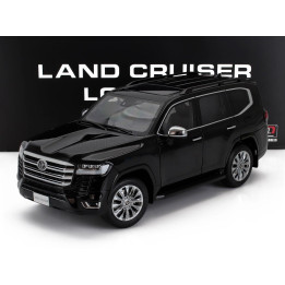 LCD MODEL TOYOTA LAND CRUISER 300-ZX 2024 - BLACK 1/18